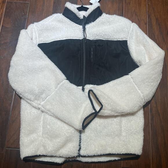 NWT Urban Outfitters full zip cozy Sherpa style jacket Womens XL - Picture 5 of 5